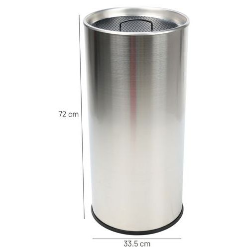 Cendrierà sable rond - 60L - Manutan - Inox 304 - Image 2