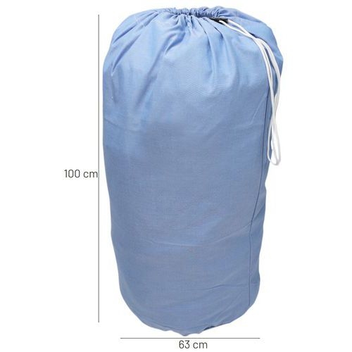 Sac à linge LINEN 70 L Bleu - Image 5
