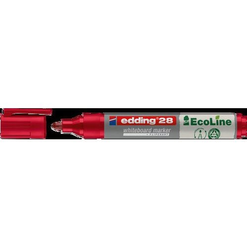 Marqueur effaçable à sec Edding 28 pointe ogive recyclé - Rouge - Image principale