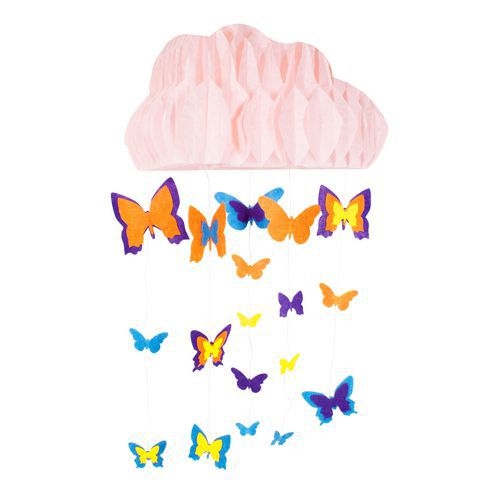 Pochette de 150 papillons en feutrine adhésive - Image 2