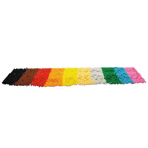 Pack 5000 aquaperles 5 x 5 mm en 10 coloris assortis - Image 2
