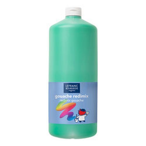Flacon 2 litres gouache redimix lefranc bourgeois - vert franc - Image principale