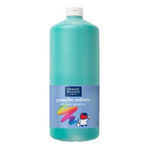 Flacon 2 litres gouache redimix lefranc bourgeois - vert émeraude - Image principale