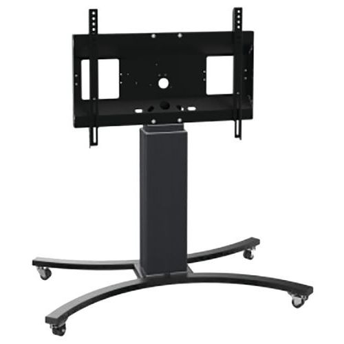 Support mobile motorisé réglable pour écran de 42" à 100" pied en C - Conen - Image 3