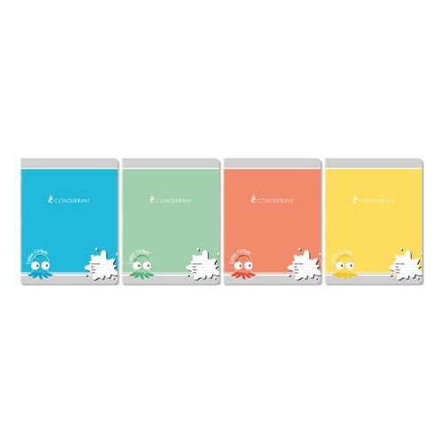 Cahier 17x22 cm super 90g 32 pages seyes 12x12 interligne 3 mm - Image principale