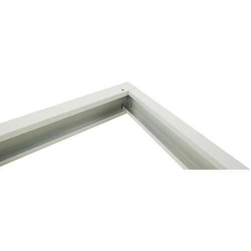 Socle pour case vestiaire largeur 400 mm blanc RAL 1015 - Image 3