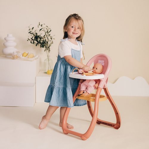 Chaise haute plastique pour poupon - Image 4