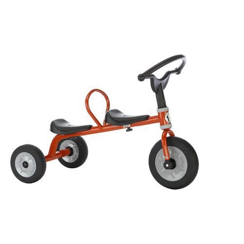 Tandem sans pédale hauteur selle 29 et 25 cm 1er âge - Image principale