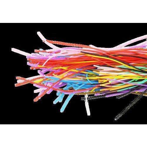 Sachet de 200 brins 80cm fils scoubidou - Image 3