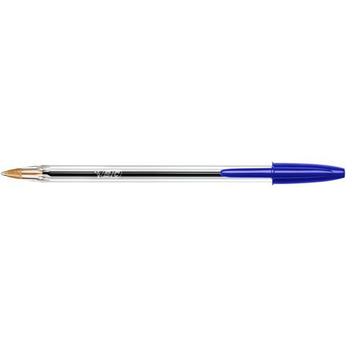Stylo bille Bic Cristal pointe moyenne - bleu - Image 2