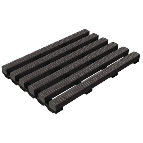 Caillebotis Heronrib, 50 cm x 10 m gris - Image 3