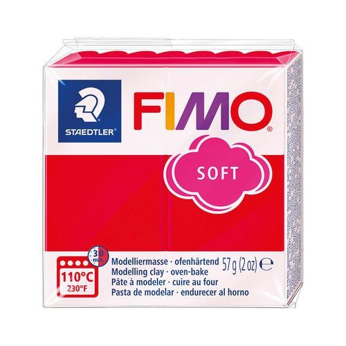 Bloc fimo 57g - rouge - Image principale