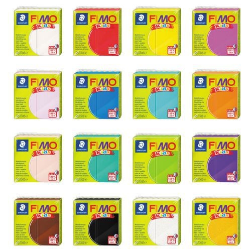 Lot 16 pains fimo 42g couleurs assorties - Image 5