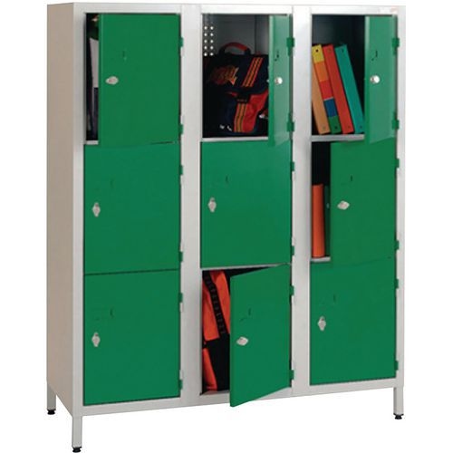 Lot de 4 pieds pour armoire casiers non visitable Gamma - Manutan Expert - Image 3
