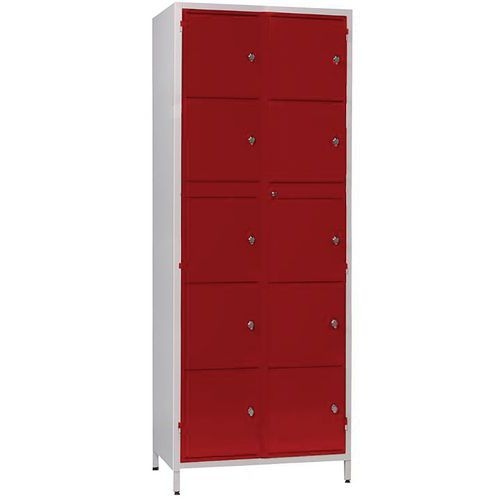 Lot de 4 pieds pour armoire casiers non visitable Gamma - Manutan Expert - Image 2