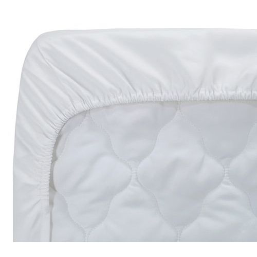 Lot 10 draps housse polycoton 60 x 120 cm Blanc - Image 2