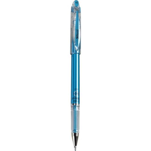 Pochette 6 stylos bille encre gel métalliques Slicci Pentel pointe 0.8 mm - Image 2