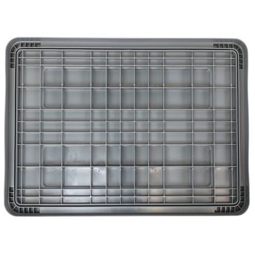 Couvercle pour bac gerbable 550 l gris - Image 10