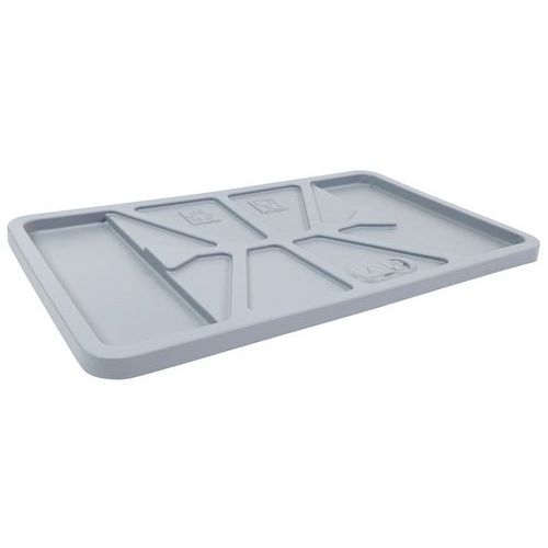 Couvercle pour caisse-palette 280 à 550 L - Manutan Expert - Image principale