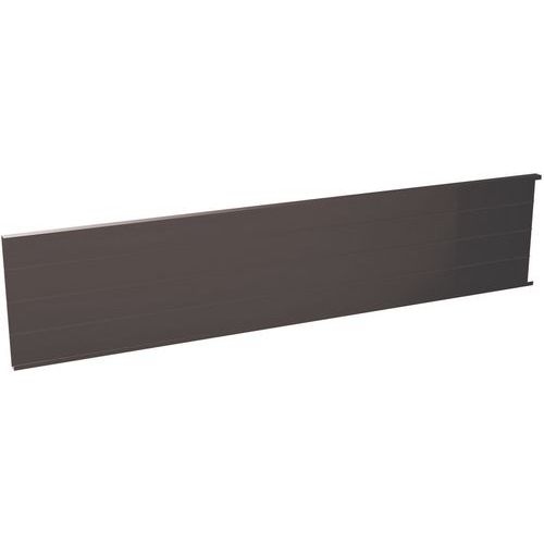 Voile de fond métallique optionnel L130cm noir - Image principale