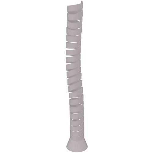 Montée de câble blanc extensible gris alu - Image principale