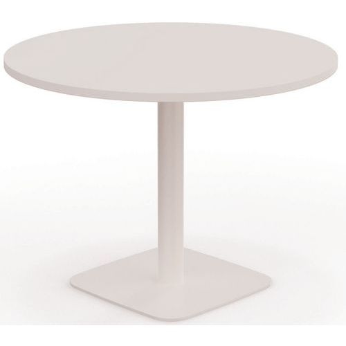 Tableau de réunion ronde en plateau Eloise - L100 cm - Eol - Image principale