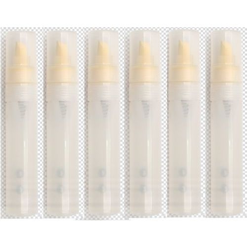 Marqueur peinture vides pointe biseautée 8 mm (Lot de 6) - Image principale