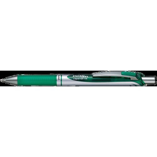 Stylo roller Energel Pentel rétractable pointe 0.7 mm - vert - Image 2