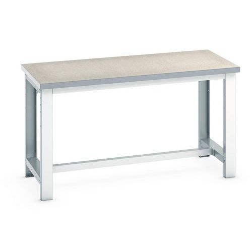 Établi Cubio Linoléum - Largeur 150cm, Profondeur 75cm, Hauteur 84cm - Bott - Image principale