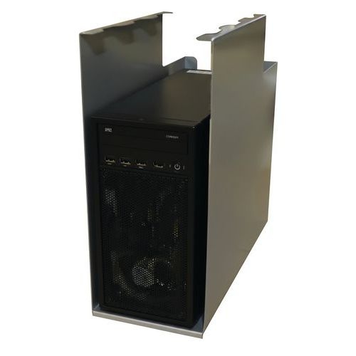 Support UC pour table Figura sans fermeture porte-cadenas- Manutan Expert - Image 2