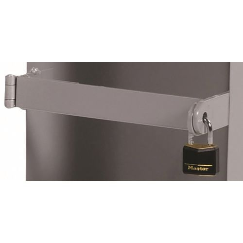 Support UC pour table Figura avec fermeture porte-cadenas - Manutan Expert - Image 4
