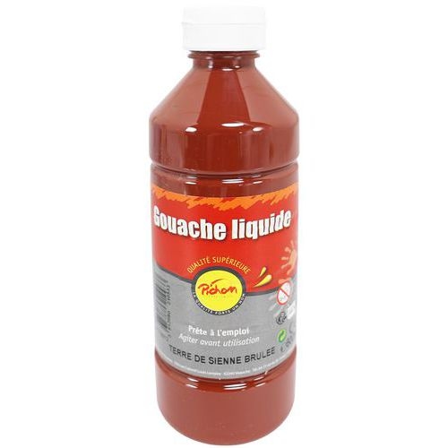 Flacon gouache liquide 500 ml avec bec verseur - Pichon - Image 4