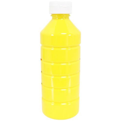 Flacon 500 ml gouache acrylique pichon - jaune primaire - Image 5