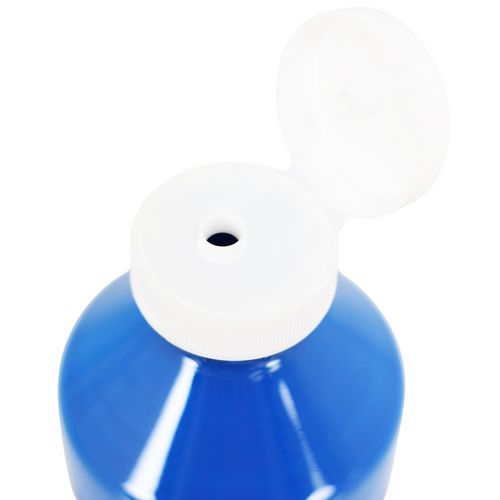 Flacon 500 ml gouache acrylique pichon - cyan (bleu primaire) - Image 5