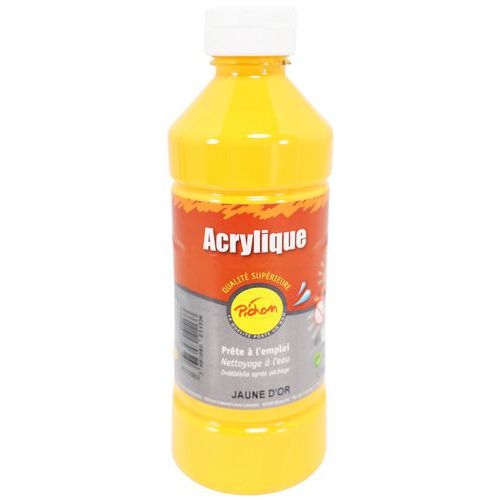 Flacon 500 ml gouache acrylique - Pichon - Image 2