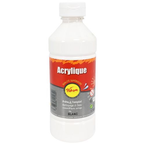 Flacon 500 ml gouache acrylique - Pichon - Image 3