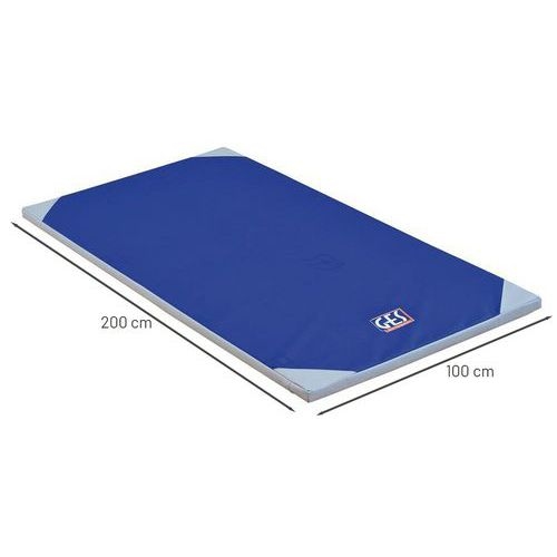 Tapis de gymnastique 200 x 100 cm coins renforcés ges - 5 cm - Image 2