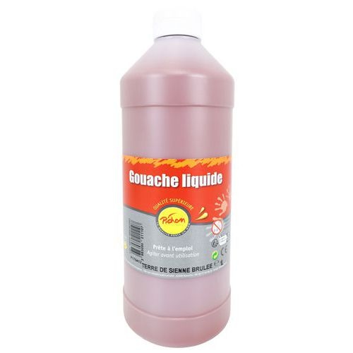Flacon 1 litre gouache avec bec verseur - Pichon - Image 5