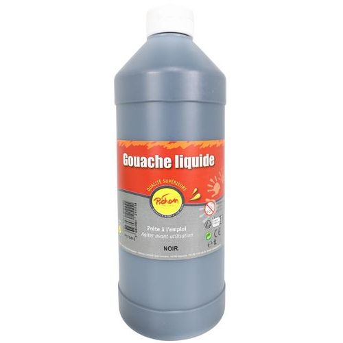 Flacon 1 litre gouache avec bec verseur - Pichon - Image 6