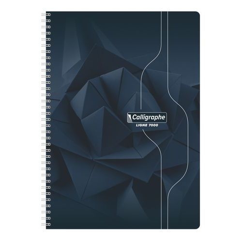 Cahier reliure hélicoïdale A4 100 pages seyes 70g - Image principale