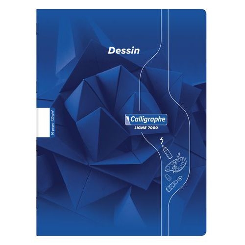 Cahier dessin albums maternelle 24x32 cm 120g 96 pages uni - Image principale