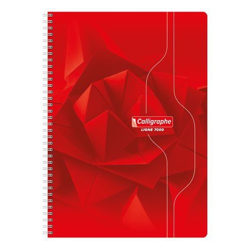 Cahier reliure hélicoïdale A4 100 pages seyes 70g - Image 4