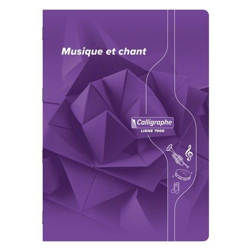 Cahier musique A4 24 pages musique - 24 pages seyes - Image 2