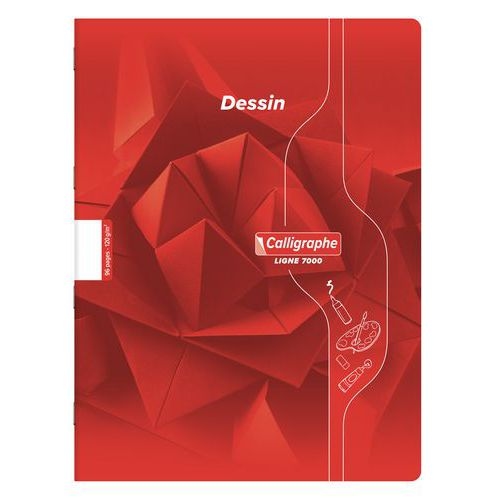 Cahier dessin albums maternelle 24x32 cm 120g 96 pages uni - Image 2