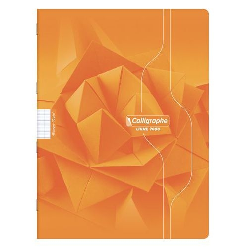 Cahier étudiant piqûre 24x32 cm 48 pages seyes 70g - Image 2