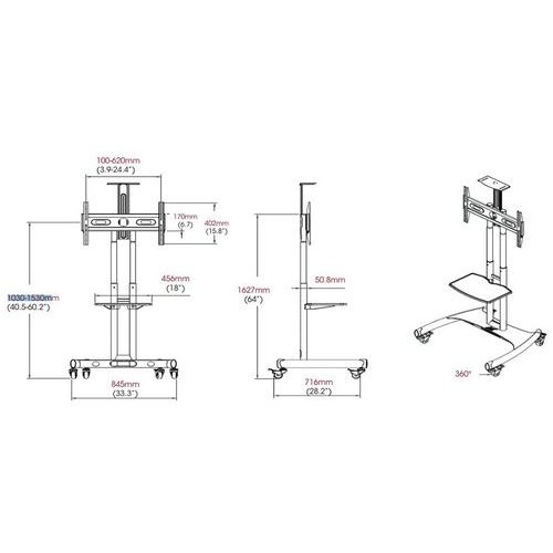 Support mobile TRVT561 - Peerless - Image 4