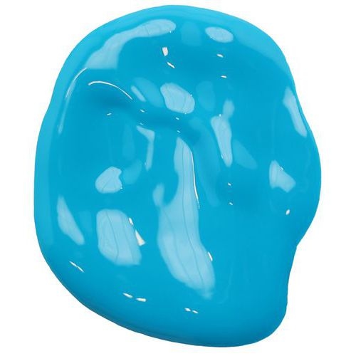 Flacon 1 litre gouache pichon avec bec verseur - bleu turquoise - Image 4