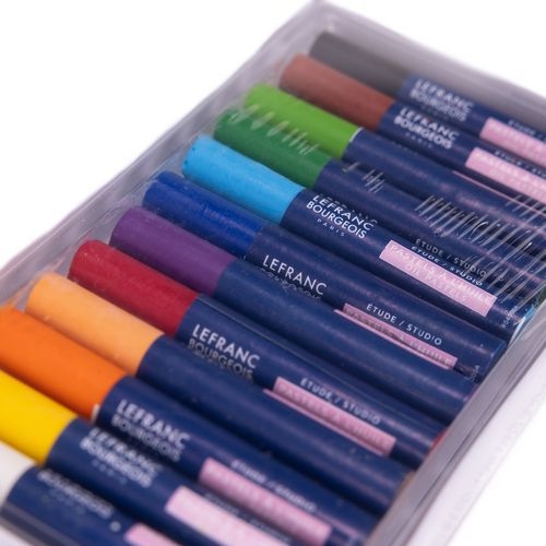 Boite 12 pastels à l'huile Lefranc & Bourgeois - Image 3