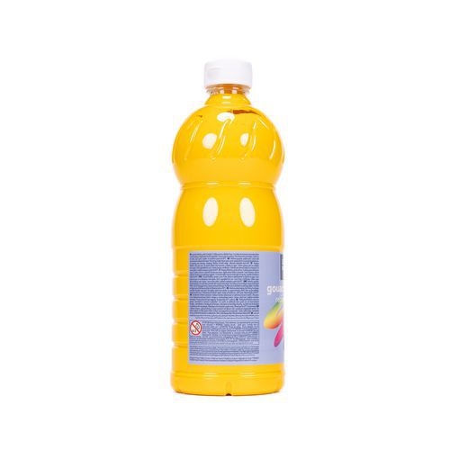 Flacon 1 litre gouache redimix lefranc bourgeois - jaune d'or - Image 2