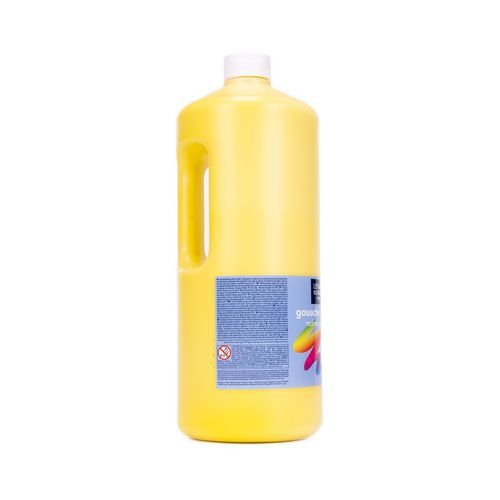 Flacon 2 litres gouache redimix lefranc bourgeois - jaune primaire - Image 2